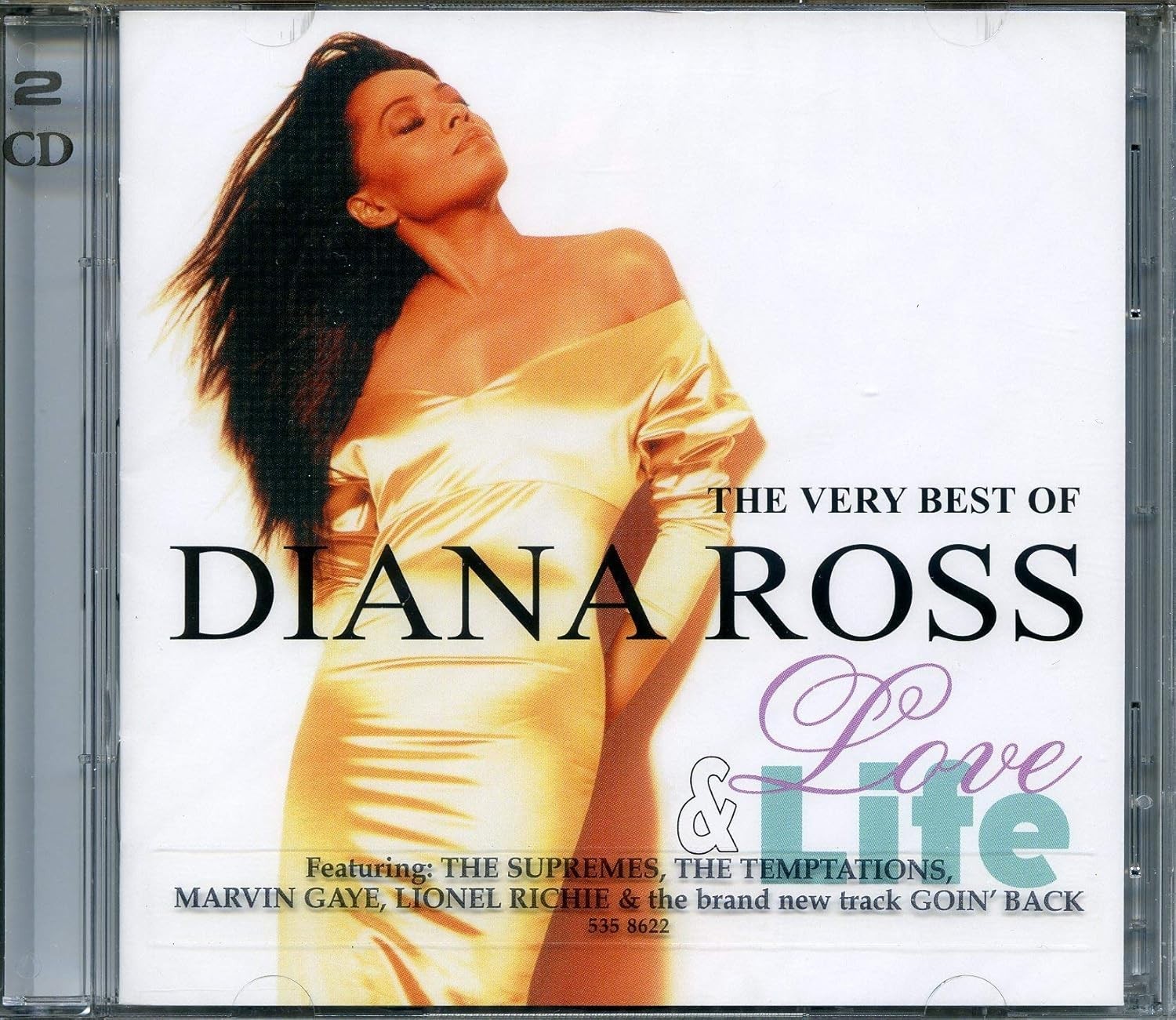 CD DIANA ROSS THE VERY BEST - LOVE & LIFE - DOUBLE ALBUM PLAY TESTED USED