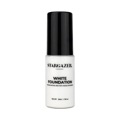 Stargazer White Liquid Foundation Gothic Vamp Face Lasting Coverage Makeup 34ml