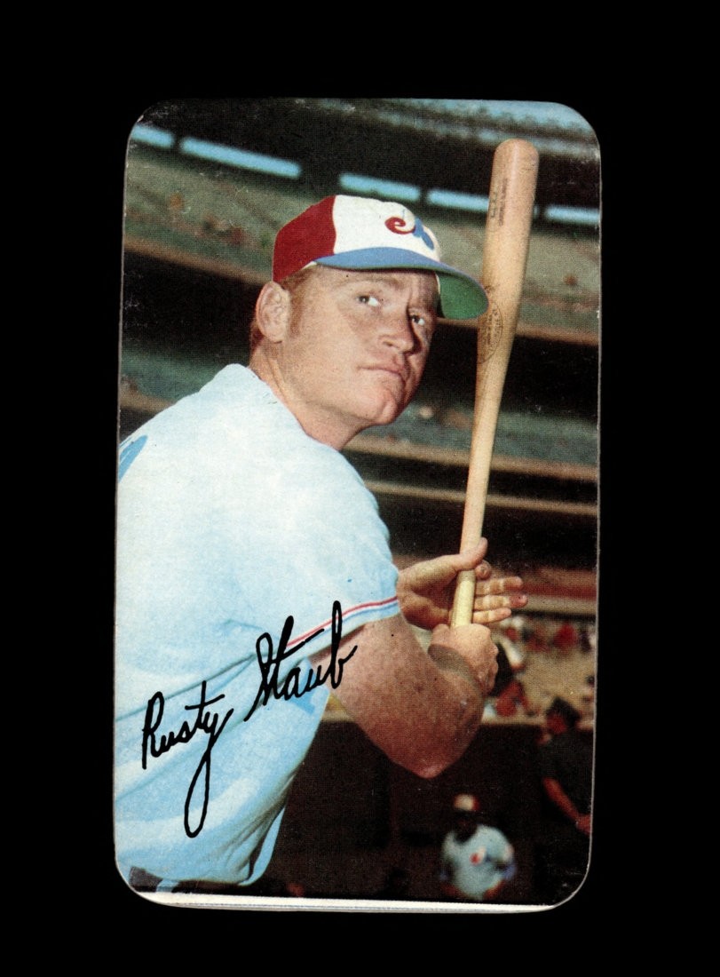 1970 Topps Super Set-Break # 41 Rusty Staub EX-EXMINT *GMCARDS*