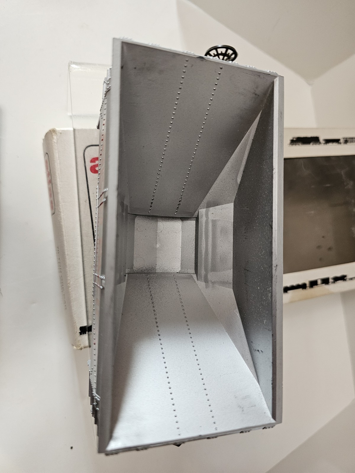 Vtg Atlas 6264 O Gauge 70 Ton Ore car with Custom Coal Load, Union Pacific 26498