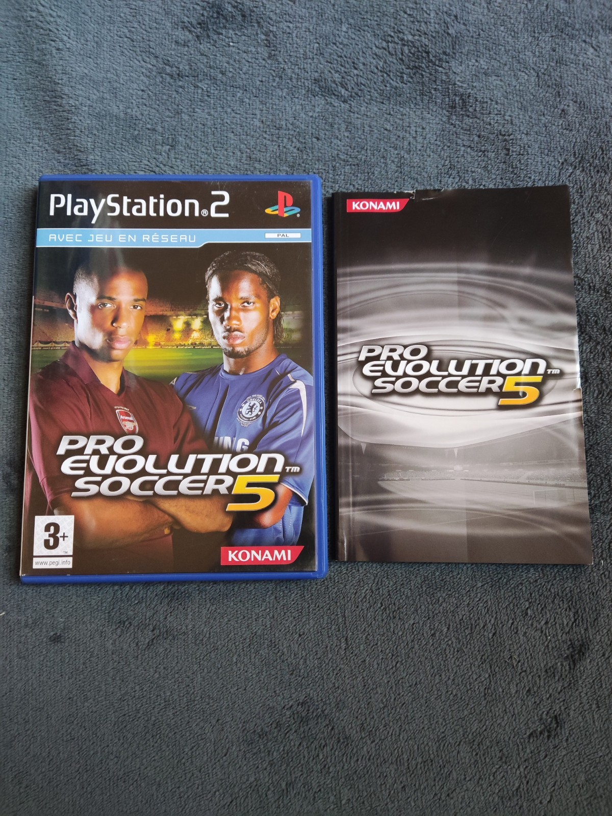 PES Pro Evolution Soccer 5 Complet sur Playstation 2 - PS2 FR TTBE