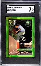 1994-95 411 Video Magazine 411vm Skateboarding Rodney Mullen SGC 7 VHTF Rookie