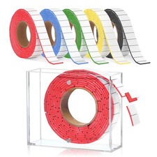 5 Roll Double Sided Foam Tape for Crafts 0.75 x 0.5 Inch Pre-Cut Foam Mountin...
