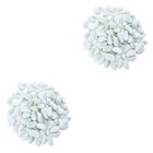  2 PCS Decorative Stone Polished Stones for Aquarium Small Fish Bowl Landscaping