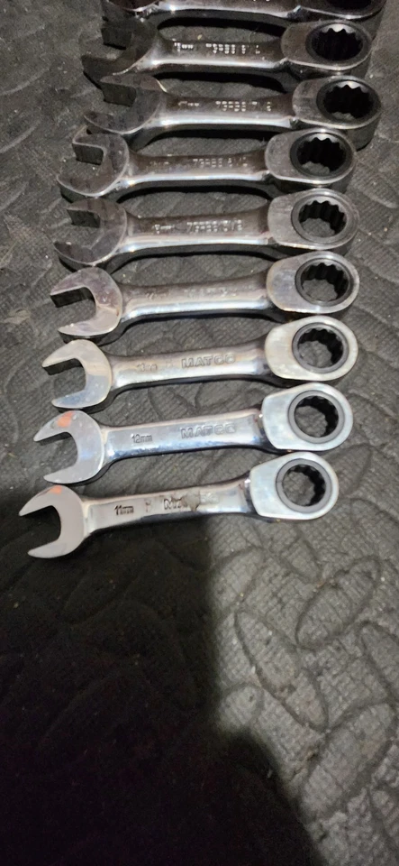 Chaves catraca resistentes matco 11-19 mm - Imagem 3 de 3