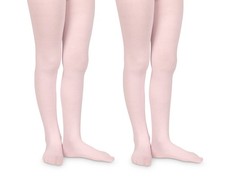 Jefferies Socks Girls Pro Ballet Dance Ultra Soft Microfiber 2-4T, Pink