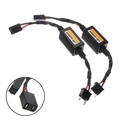 2 Stk H7 LEDs /Canbus Adapter Für Scheinwerfer Ehlerfrei Entzerrung Teile De.