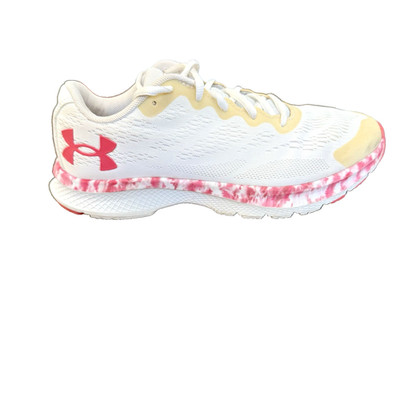 Women s Under Armor Charged Bandit Running  Shoes Sneakers Pink & White Size 6Y