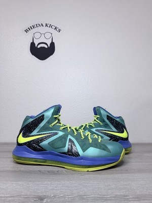 Size 15 - Nike Lebron X P.S. Elite Miami Dade 579827-300 Men's Basketball