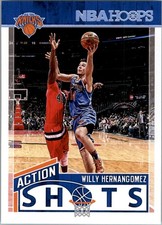 2017-18 Hoops Action Shots #10 Willy Hernangomez - BSK