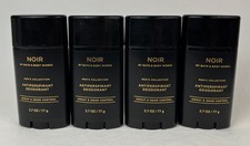 4 Bath  Body Works Noir Men  s Collection Antiperspirant Deodorants