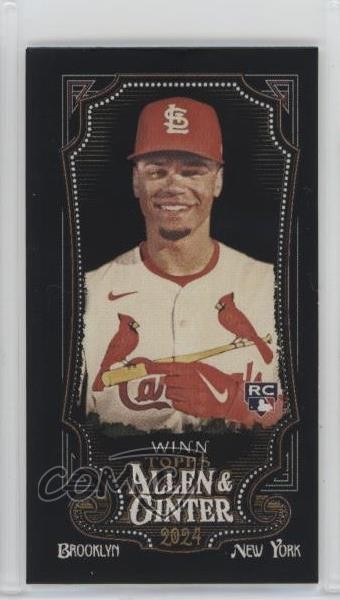 2024 Topps Allen & Ginter Mini Black Border Masyn Winn #24 da9