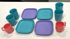 Tupperware Childs Toys 4 Mini Cups & 4 Lunch ...