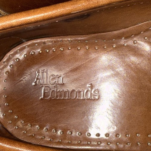 Allen Edmonds Herren 10 E Rockland Freizeit Penny Halbschuhe Braun Leder Slipper - Bild 13 von 19