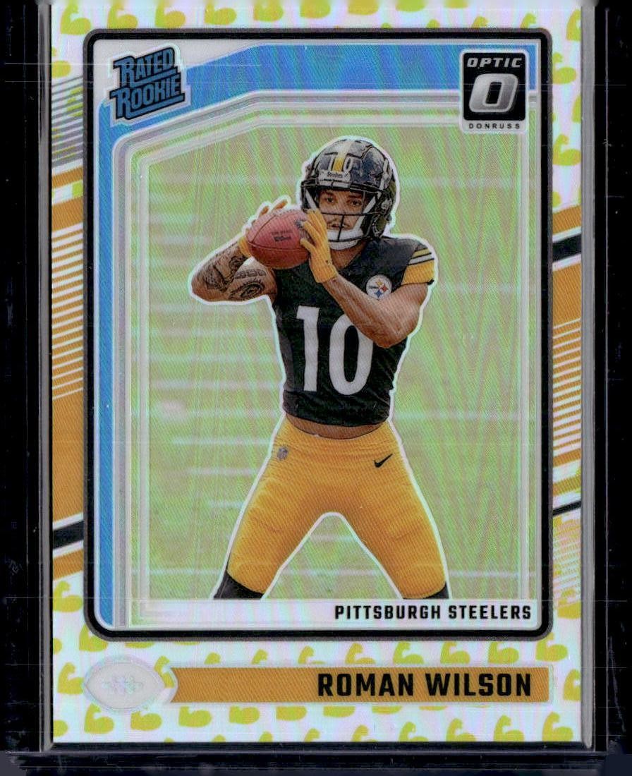 2024 Donruss Optic #285 Roman Wilson Flex #/149