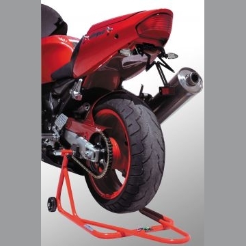 Passage de roue Ermax peint avec support de plaque et éclairage pour Kawasaki ZX 12 R 00-06