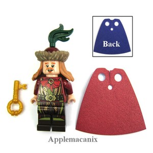 LEGO-The-Hobbit-79013-Laketown-Chase-MASTER-OF-LAKE-TOWN-Minifigure-Figure-w-Key
