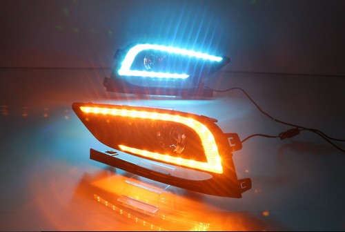 2x DRL LED Daytime Running Driving Light For Chevrolet Cruze 2016 2017 2018 - Picture 2 of 10
