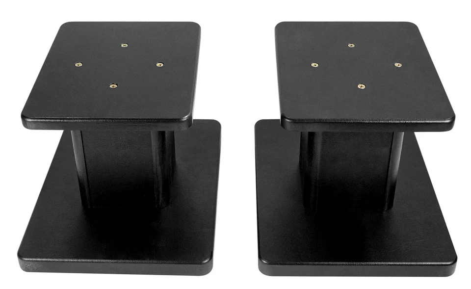 Rockville 8” Black Studio Monitor Speaker Stands For Yamaha HS8 Monitors - Image 3 of 4