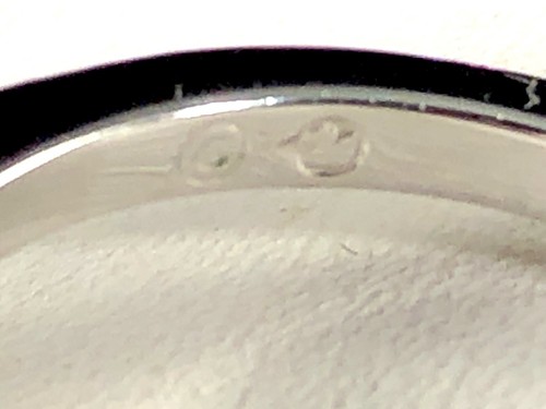 SWAROVSKI SWAN SILVER RHODIUM PAVE RHINESTONE FAUX PEARL RING SIZE 52 US 5.75 - Picture 10 of 10