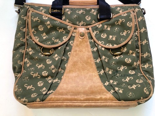 Borsa Jumeau Toby nella foresta stampa "JJ" - borsa valigetta per laptop - dimensioni medie/grandi - Foto 2 di 12