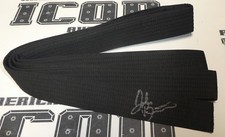Josh Barnett Signed Black Belt BAS COA UFC Pride FC StrikeForce Pancrase Auto'd