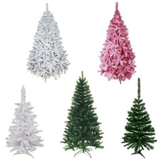 HAAC künstlicher Weihnachtsbaum Tannenbaum weiß pink grün 60 150 180 210 270 cm