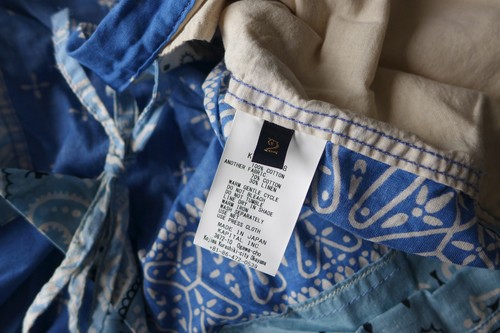 Kapital's Kakashi Bandana Patchwork Kimono in Sax, Gr. 2 - Neu mit Etikett - Bild 11 von 11