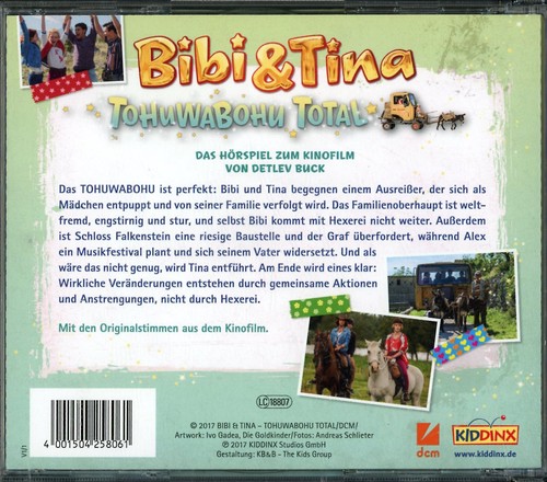 Bibi & Tina - Tohuwabohu total - Das Hörspiel zum vierten Kinofilm - Audio CD - Bild 2 von 2