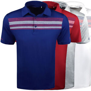 Etonic Golf Men's '21 Chest Stripe Performance Polo Shirt NEW - Click1Get2 Price Drop