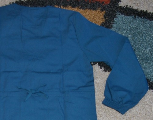 Frederick Warm Up Scrub Jacket Elastic cuff Back tie Bottom pockets Sz XS - 第 12/19 張圖片