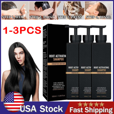 #ad 1 3PCS Root Activator Shampoo SPARTAN Hair Loss ShampooShampoo Root Activator $9.98