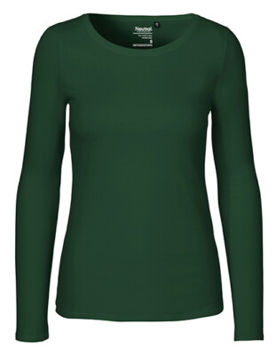 Neutral Ladies' Long Sleeve T-Shirt, Damen Langarmshirt, Bio-Baumwolle 81050
