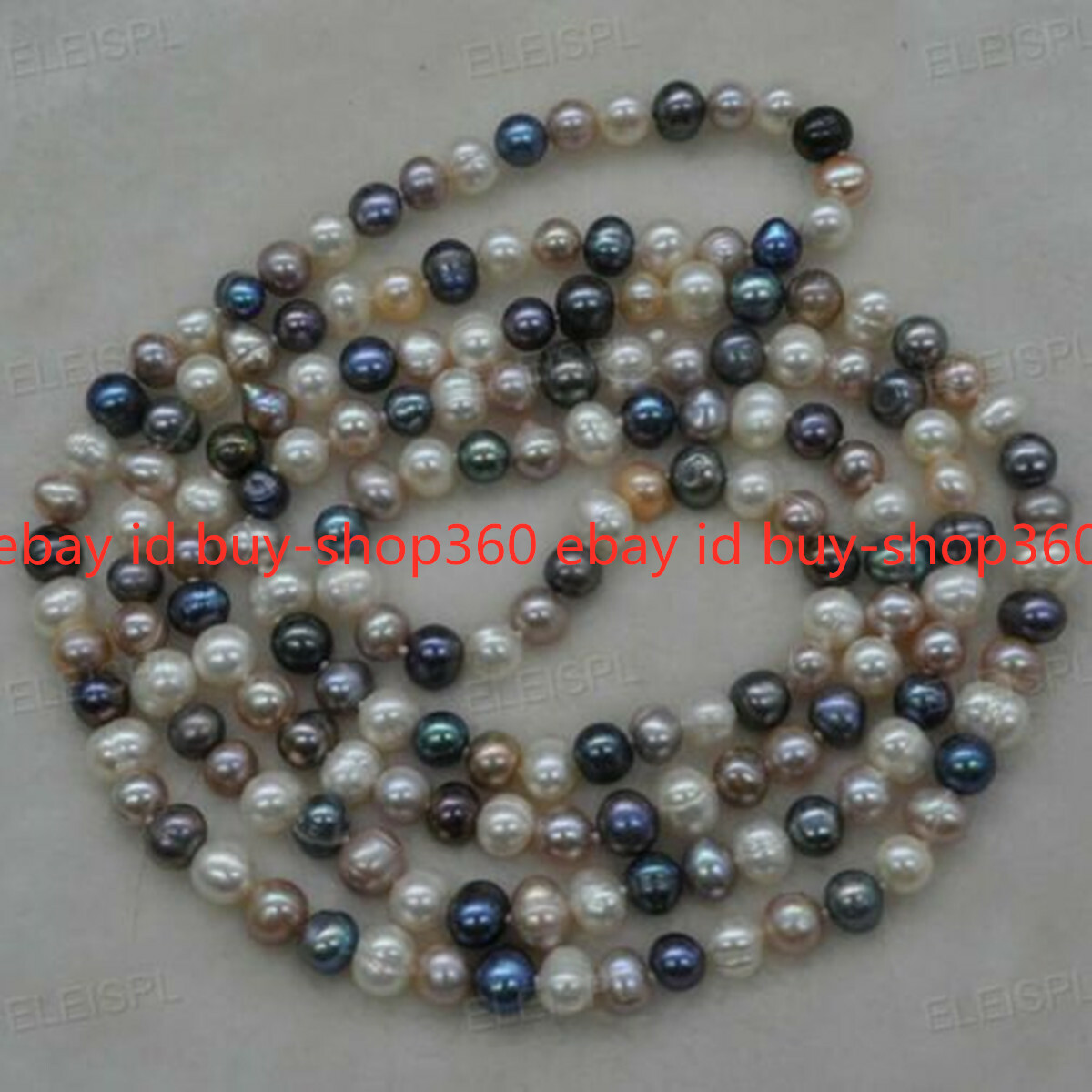 ブレスレット LESS IS MORE long pearl necklace s-l400.jpg