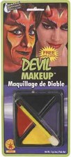 Devil Makeup Kit Fast Face Fancy Dress Up Carnival Halloween Costume Accessory