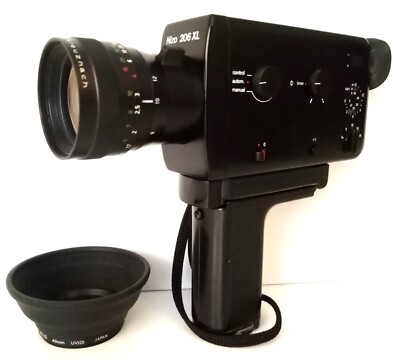 Braun Nizo 206 XL Super 8 Movie Camera with Original Case 