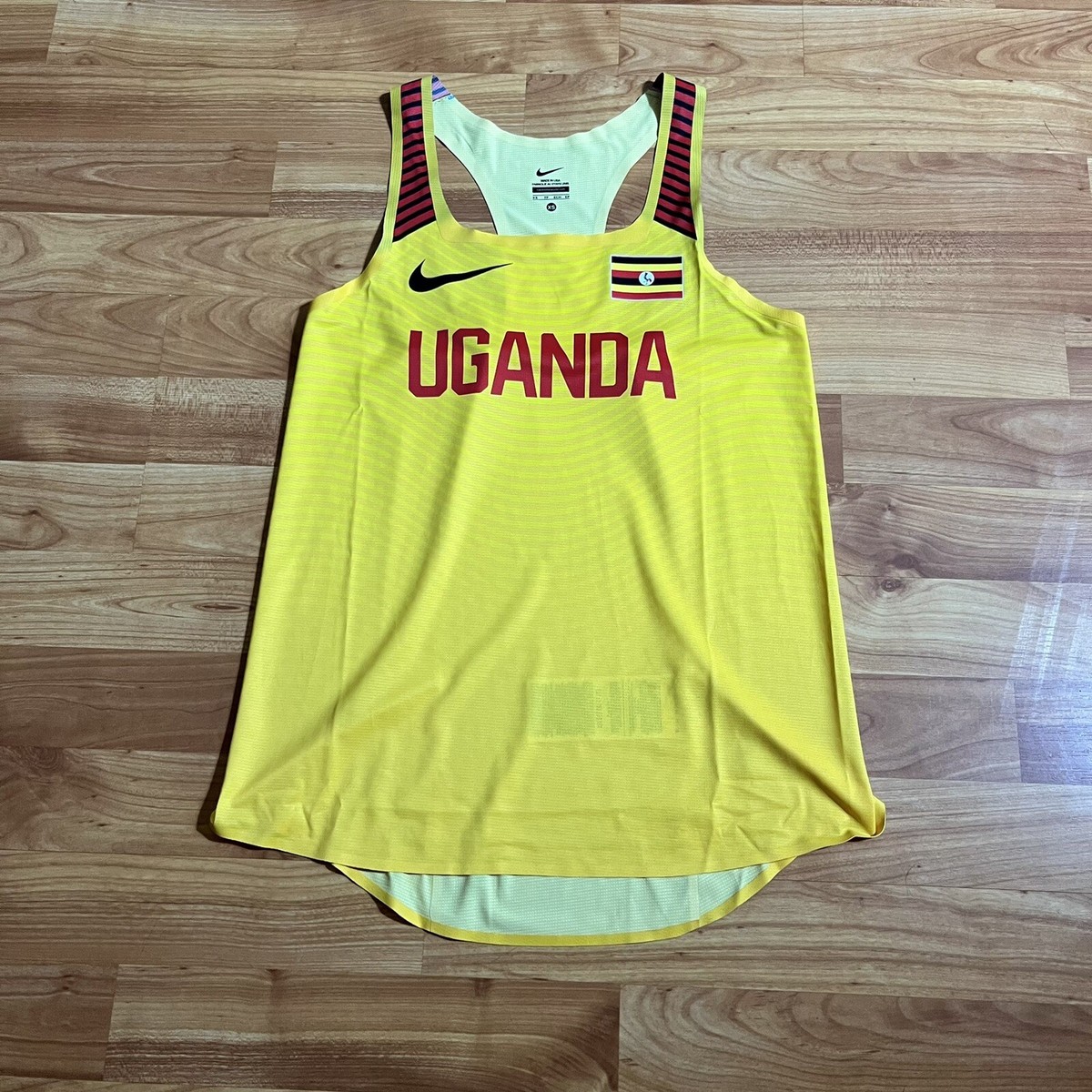 NIKE PRO ELITE シングレット UGANDA 2020 S Nike Pro Elite Team Uganda Running Singlet Women's Size XS