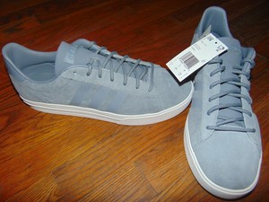 nwt mens adidas daily 2.0 basketball shoes size 10 gray suede | eBay