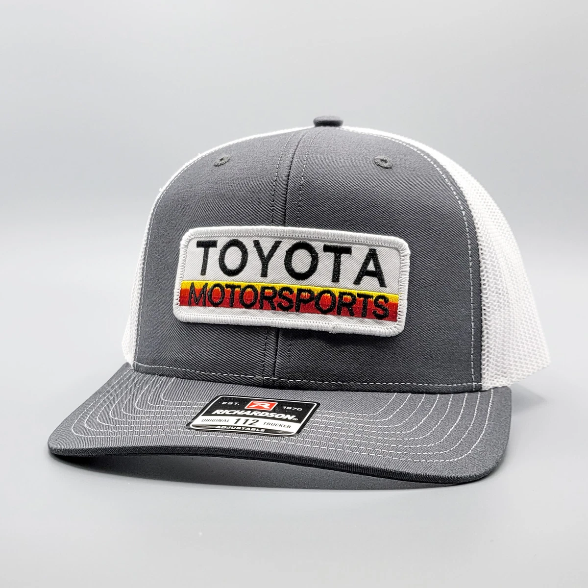 Toyota Hat, Vintage Trucker Hat, Motorsports Racing on Mid-Crown Richardson  112