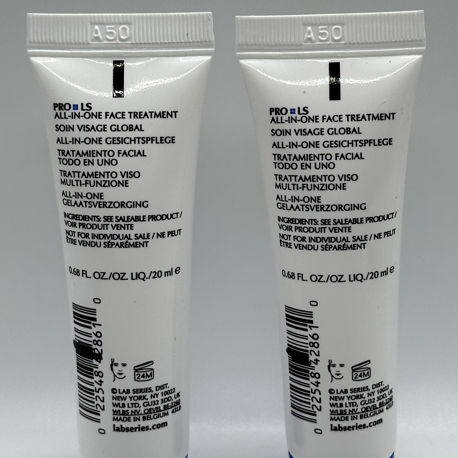 2x Lab Series Skincare For Men Pro LS All In One Face Treatment 0.68 oz each NEW