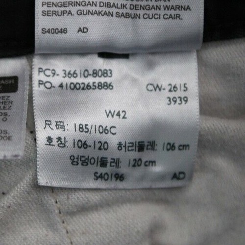 Men's 2015 Levi's Cargo Shorts Black Size 42 - Picture 3 of 9
