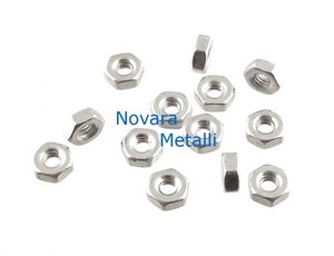 100 dadi esagonali M2 zincati medi ecrous hexagonal tuercas nuts Muttern
