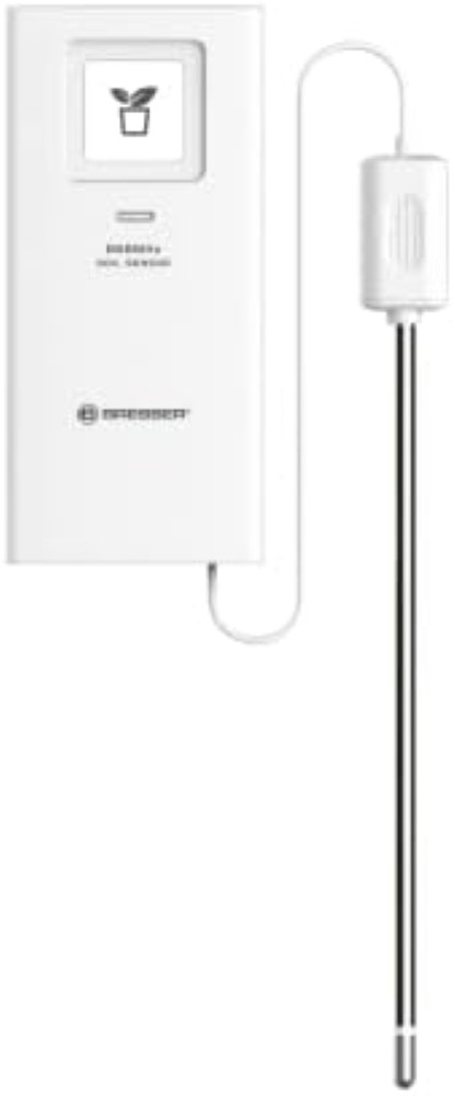 Bresser Sensore Umidità Terreno - Termometro Pavimento Wireless 150m