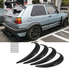 4 Stk Kotflügel Radlaufverbreiterung Radlauf für Volkswagen VW Golf Mk2 Tuning