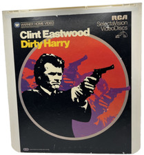 Dirty Harry RCA Selectavision VideoDisc CED Clint Eastwood 1971