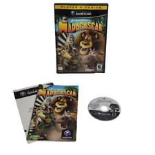 Madagascar (Nintendo GameCube, 2005) Player's Choice Edition Complete in Box CIB