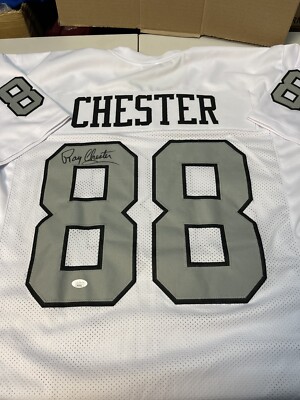 NFL　Raiders ジャンパーＭ（made in USA） Vintage Raiders Football Jersey Mesh Polyester Made In USA
