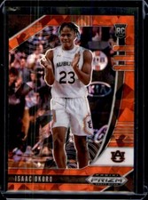 2020-21 Panini Prizm Draft Picks - [Base] - Red Ice Prizm #44 - Isaac Okoro rc