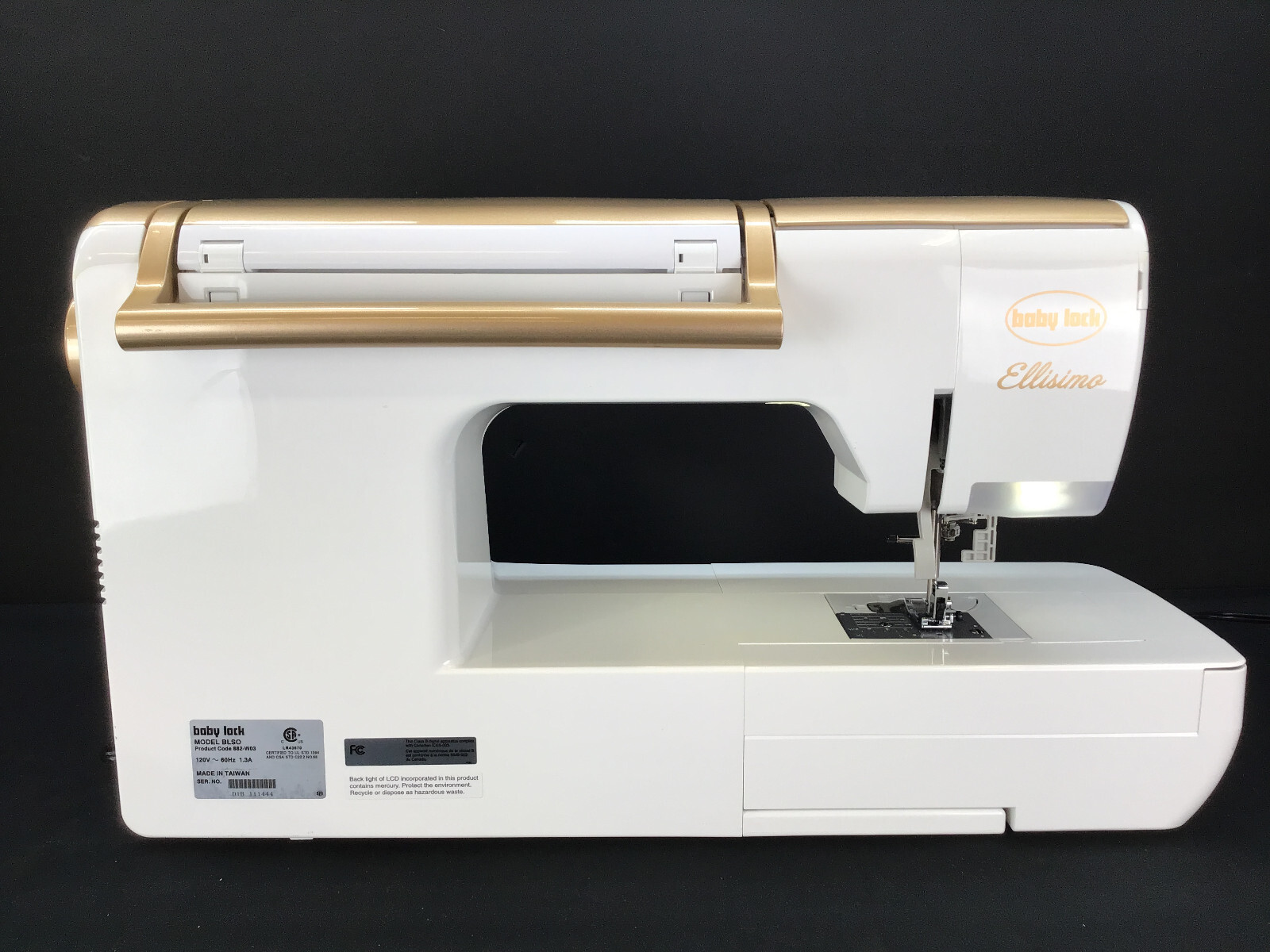 Baby Lock Ellisimo BLSO Computerized Sewing + Embroidery Machine eBay