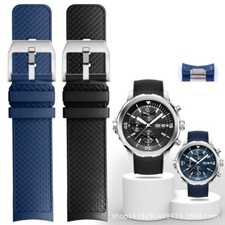 Watch Strap Fit For IWC Aquatimer Ocean Chronometer Series 356802 376705 376710
